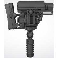 Регулируемая рукоятка-монопод DLG Tactical (DLG-046) Picatinny Monopod Grip Black фото 5