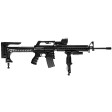 Приклад FAB Defense SSR-25 с регулируемой щекой и затыльником для AR15 фото 4