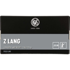 Патрон RWS Z Long кал. 22 LR, масса 1.9 г/29.3 гран фото 2