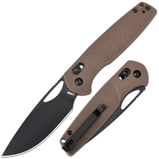 Нож CJRB Acacia Black Blade, Brown (J1952-BBN) фото 4