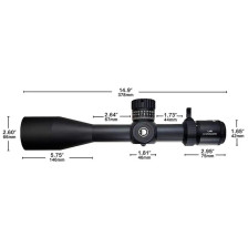 Прицел DISCOVERY Optics LHD 8-32X56SFIR SFP-L MOA 34mm підсвічування фото 2