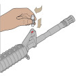 Ключ Real Avid AR-15 Front Sight Adjuster Tool фото 3