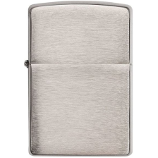 Запальничка Zippo 200 "Brush Fnish Chrome" фото 2