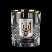 Набор стаканов "Гербовый с тризубом" Boss Crystal, 5 шт. (B5TRY1GG) фото 3