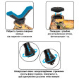 Трипод для стрельбы Fiery Deer Tripod Trigger stick Gen6 (90-165 см) фото 7