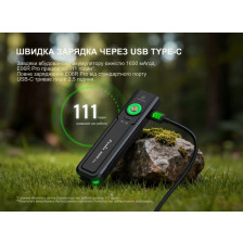 Фонарь наключный Fenix E06R PRO чёрный фото 14