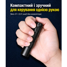 Ручной фонарь Klarus XT1C 1000 лм/850 mAh. Black фото 5
