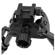 Сошки Harris Bipod S-BRMP (висота 15.2 – 22.9 см, шарнірна база) фото 2