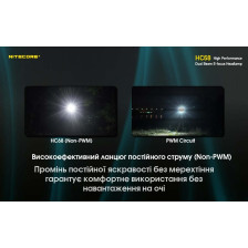 Ліхтар налобний Nitecore HC68 фото 25