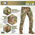 Штани M-TAC Aggressor Gen II рип-стоп MC (размер - М, цвет - Multicam) фото 3
