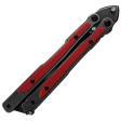 Нож-бабочка Mr. Blade MadCap Red Black Stonewash фото 8