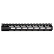 Цівка BCM MCMR-13 (M-LOK Compatible Modular Rail) для AR-15 (алюміній) чорна фото 5