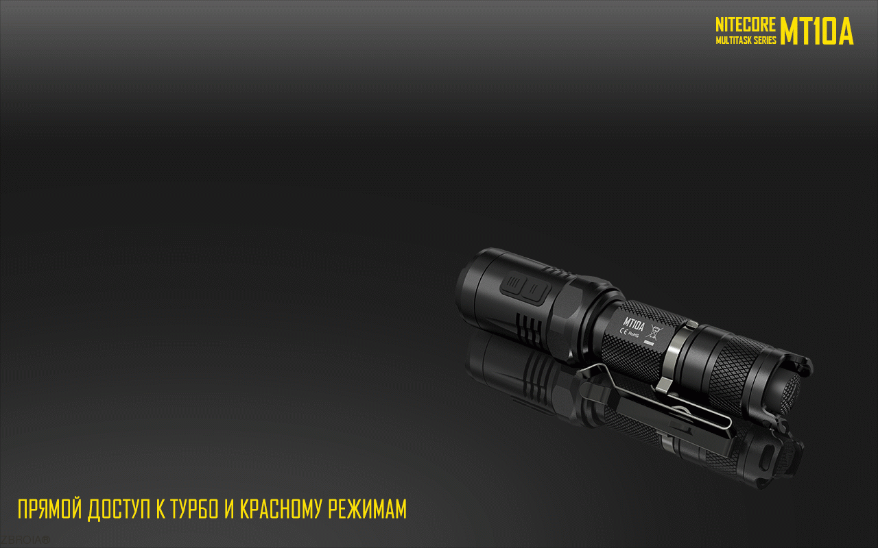 Фонарь Nitecore MT10A фото 6