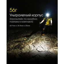 Ліхтар налобний Nitecore NU25 NEW фото 13