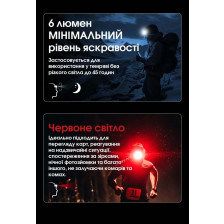 Ліхтар налобний Nitecore NU25 MCT фото 16