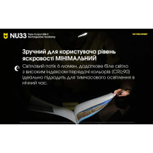 Ліхтар налобний Nitecore NU33 фото 15