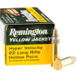 Патрон Remington Yellow Jacket кал. 22 LR куля Truncated Cone Hollow Point, маса 2.14 гр/33 гран фото 2