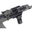 Цевье DLG Tactical (DLG-136) для АК-47/74 c планкой Picatinny + слоты M-LOK (полимер) черное фото 4