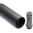 Глушитель Tihon Vihor Tactical-L кал. 5,45/.223 Rem. Резьба 1/2"-28 UNEF (ДТК - титан) фото 2