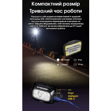Ліхтар налобний Nitecore NU30 2024 фото 9