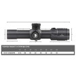 Прицел Discovery Optics HD 2-12x24 SFIR FFP (30 мм, подсветка) фото 7