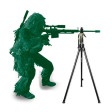 Трипод для стрельбы Fiery Deer Tripod Trigger stick Gen4 (90-165 см) фото 2