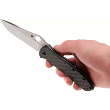 Ніж Spyderco Bradley Folder 2 CPM M4 Carbon Fiber Black (C134CFP2) фото 9