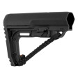 Приклад MFT Battlelink Minimalist with NRAT Strap Black (Comm-Spec) черный фото 2