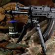 Сошки FAB Defense SPIKE M на M-LOK (высота 18 - 29 см, шарнирная база) черный фото 6