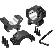 Кольца Discovery 6061 Aluminum Heavy-Duty Scope Mount (30/25.4 мм) Low на Weaver/Picatinny фото 5