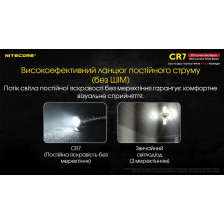 Ліхтар Nitecore CR7 фото 13