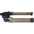 Сошки FAB Defense SPIKE M на M-LOK (высота 18 - 29 см, шарнирная база) песочный фото 7