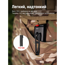 Ультратонкий фонарь Klarus FlatTac X1 4200 лм/2700 mAh. Black фото 19
