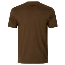Футболка Harkila H-logo S/S T-Shirt (3XL, Brown) фото 2