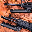 Сошки FAB Defense SPIKE M на M-LOK (высота 18 - 29 см, шарнирная база) черный фото 7