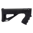 Телескопический приклад DLG Tactical TBS Solid (DLG-083) для помповых ружей Remington, Mossberg, Maverick (черный) фото 7