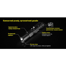 Ультракомпактный фонарь Klarus XT1A 1000 лм/920 mAh Black фото 6
