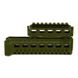Цевье DLG Tactical (DLG-133) для АК-47/74 c 1-ой планкой Picatinny + слоты M-LOK (полимер) олива фото 5