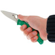 Ніж Spyderco Endura 4 Flat Ground Green (C10FPGR) фото 7