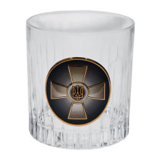 Набір склянок для віскі "АРМІЙСЬКИЙ" Boss Crystal, 2 шт. (B2VSU2XGD) фото 4