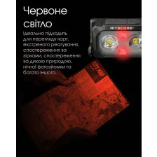 Ліхтар налобний Nitecore NU25 NEW фото 9