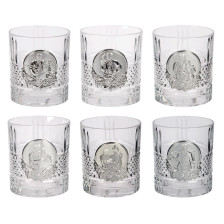 Набор стаканов для виски "Казаки" Boss Crystal, 6 шт.  (B6KOZ2XS) фото 3