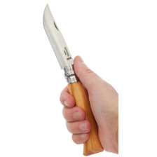 Нож складной Opinel №9 VRI Inox Olive фото 5