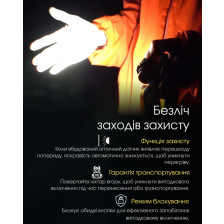 Ліхтар налобний Nitecore NU43 фото 11