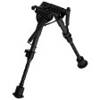 Сошки Vector Optics Carbon Fiber Bipod на антабку (высота 15.2 - 22.9 см) с переходником на Weaver/Picatinny фото 2