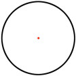Коллиматорный прицел Discovery Optics 1х25 DS Red Dot фото 7