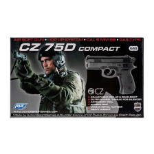 Страйкбольный пистолет ASG CZ 75D Compact - Green Gas кал. 6 мм (15885) фото 7