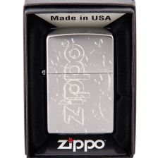 Запальничка ZIPPO 205502 Brushed CHROME фото 2