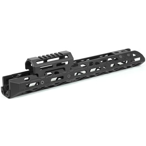 Цевье КРУК M-LOK с короткой накладкой для АК. Цвет - Black фото 3