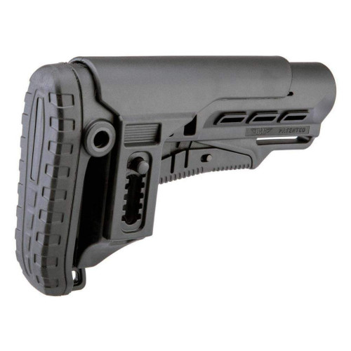 Приклад DLG TBS Tactical PCP (Mil-Spec) с регулируемой щекой, черный фото 5
